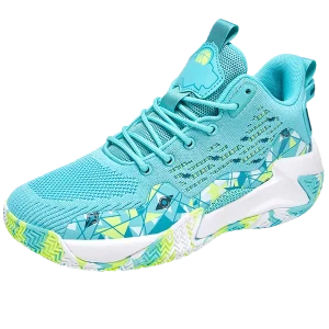 Men's Shoes Basketball Breathable Cushioning Non-Slip Sports Shoes Gym Training Athletic Basketball Sneakers Women